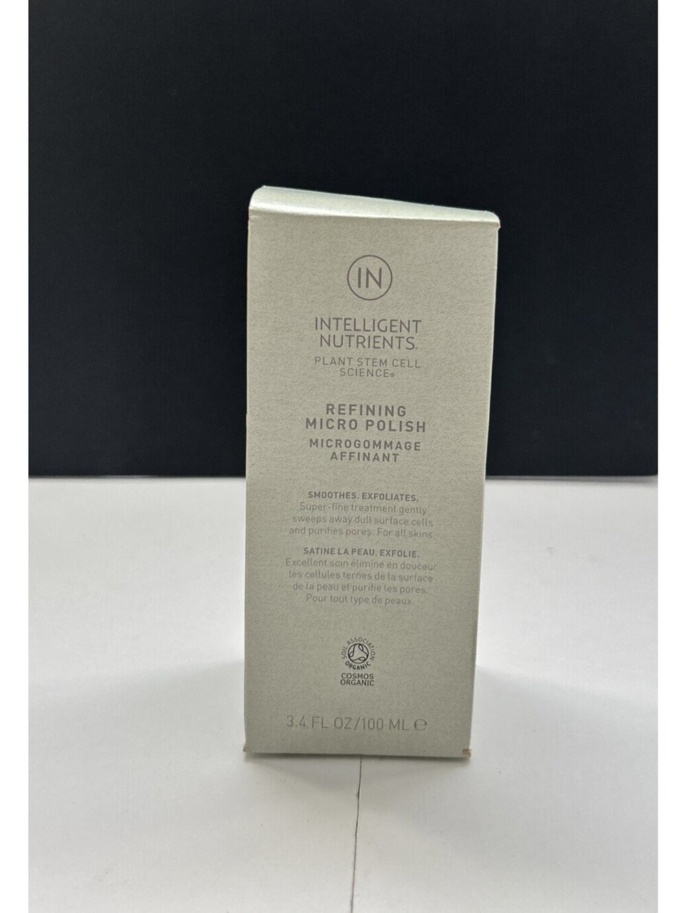 Intelligent Nutrients Plant Stem Cell Science Refining Micro Polish 3.4 Fl Oz